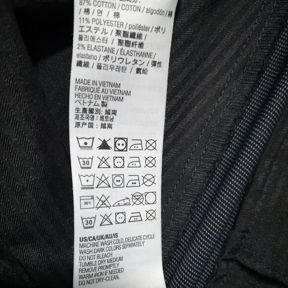 NWT Kirkland Signature Men's Size 34/32 Custom Fit Non Iron Pants - Picture 6 of 10